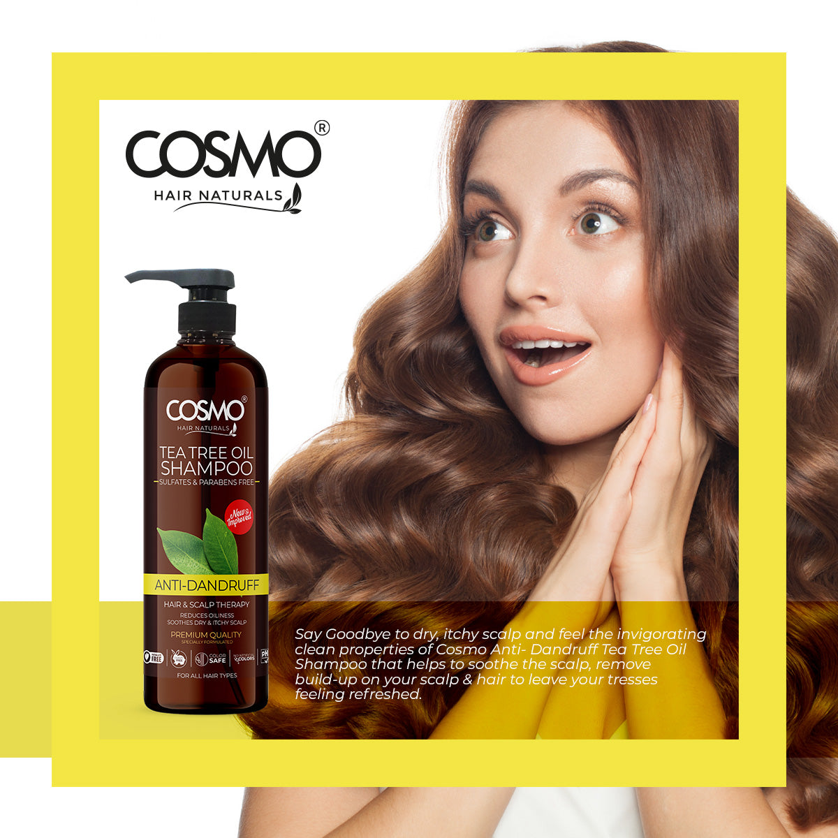 Anti - Dandruff Tea Tree Oil Shampoo